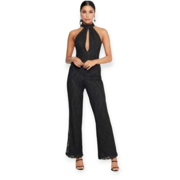 bebe Pants - Bebe Black Jumpsuit Size 6 NWT